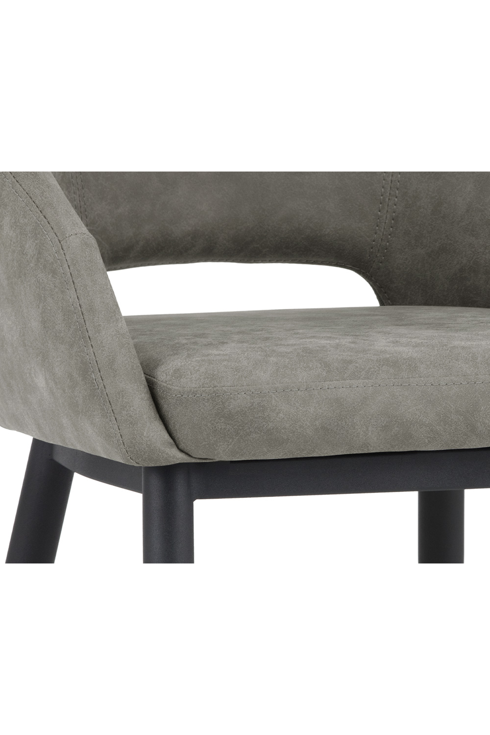 Cutout-Back Dining Amchair by Splendido Thatcher Dining Chair, alternate view 6