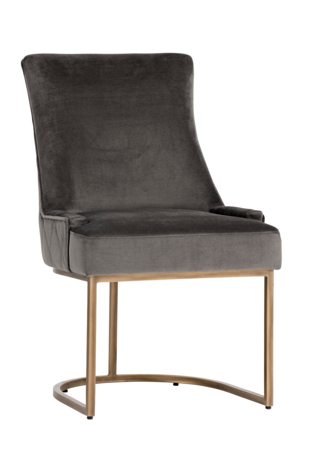 Bronze Cantilever Fabric Dining Chairs (2) by Splendido Florence, alternate view 10