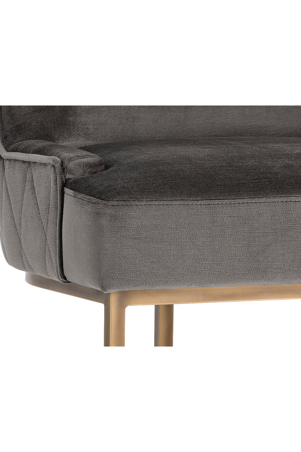 Bronze Cantilever Fabric Dining Chairs (2) by Splendido Florence, alternate view 14