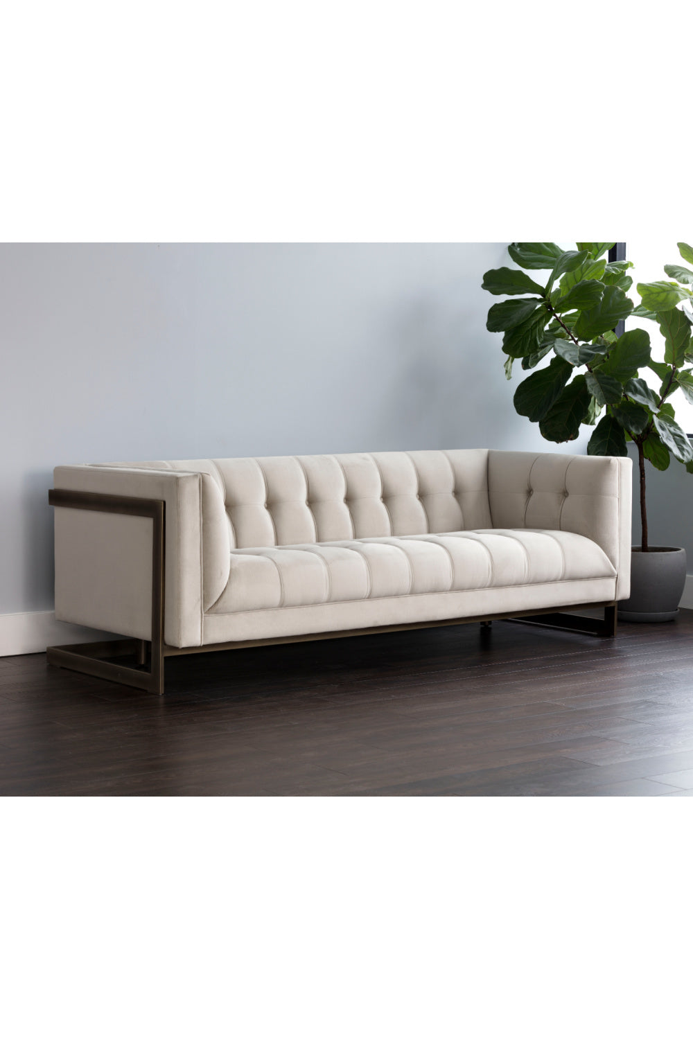 Modern European furniture - Button Tufted Sofa - www.oroa.com