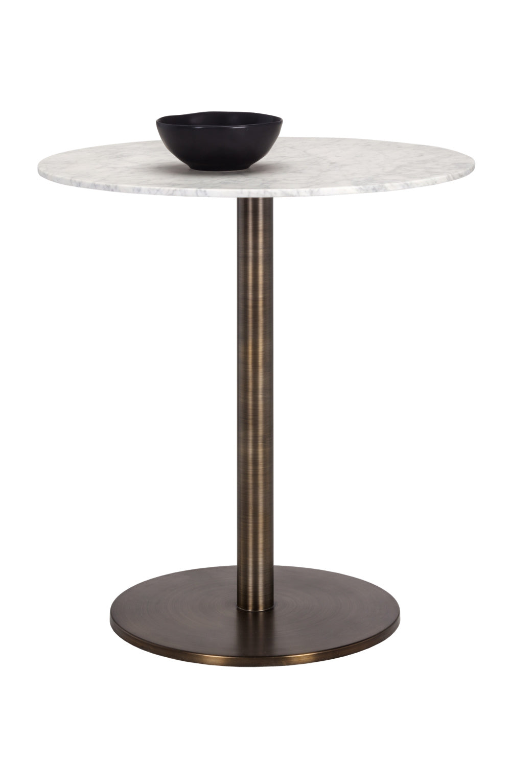 White Carrara Marble Counter Table by Splendido Enco Dining Table, alternate view 3