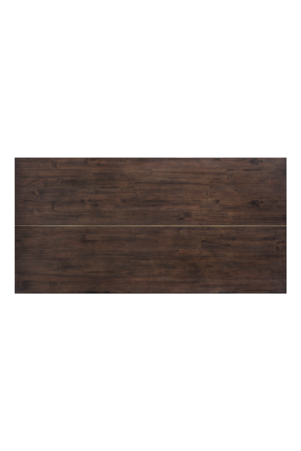 Contemporary Wood & Brass Dining Table by Splendido Jade, alternate view 4