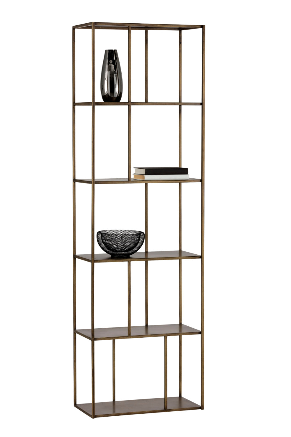 Modern Open Shelving Bookcase by Splendido Eiffel, alternate view 7