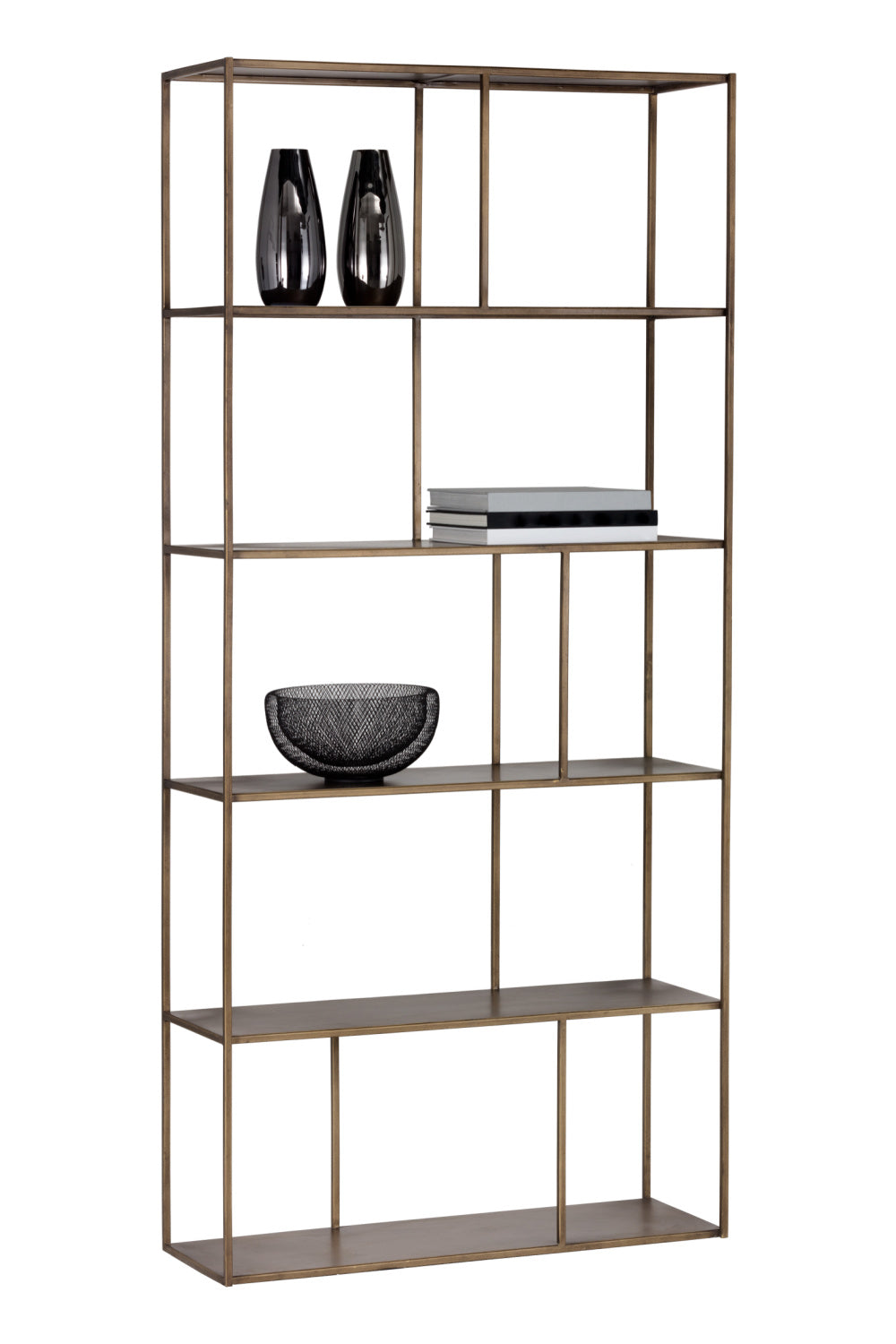 Modern Open Shelving Bookcase by Splendido Eiffel, alternate view 10