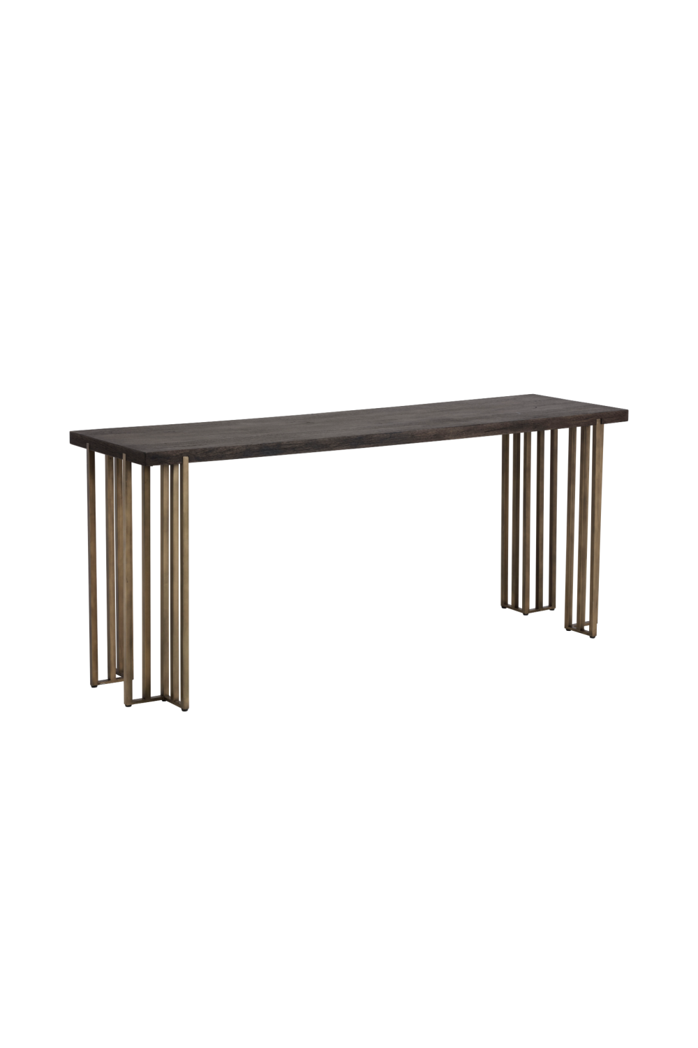 Brown Oak Console Table by Splendido Alto