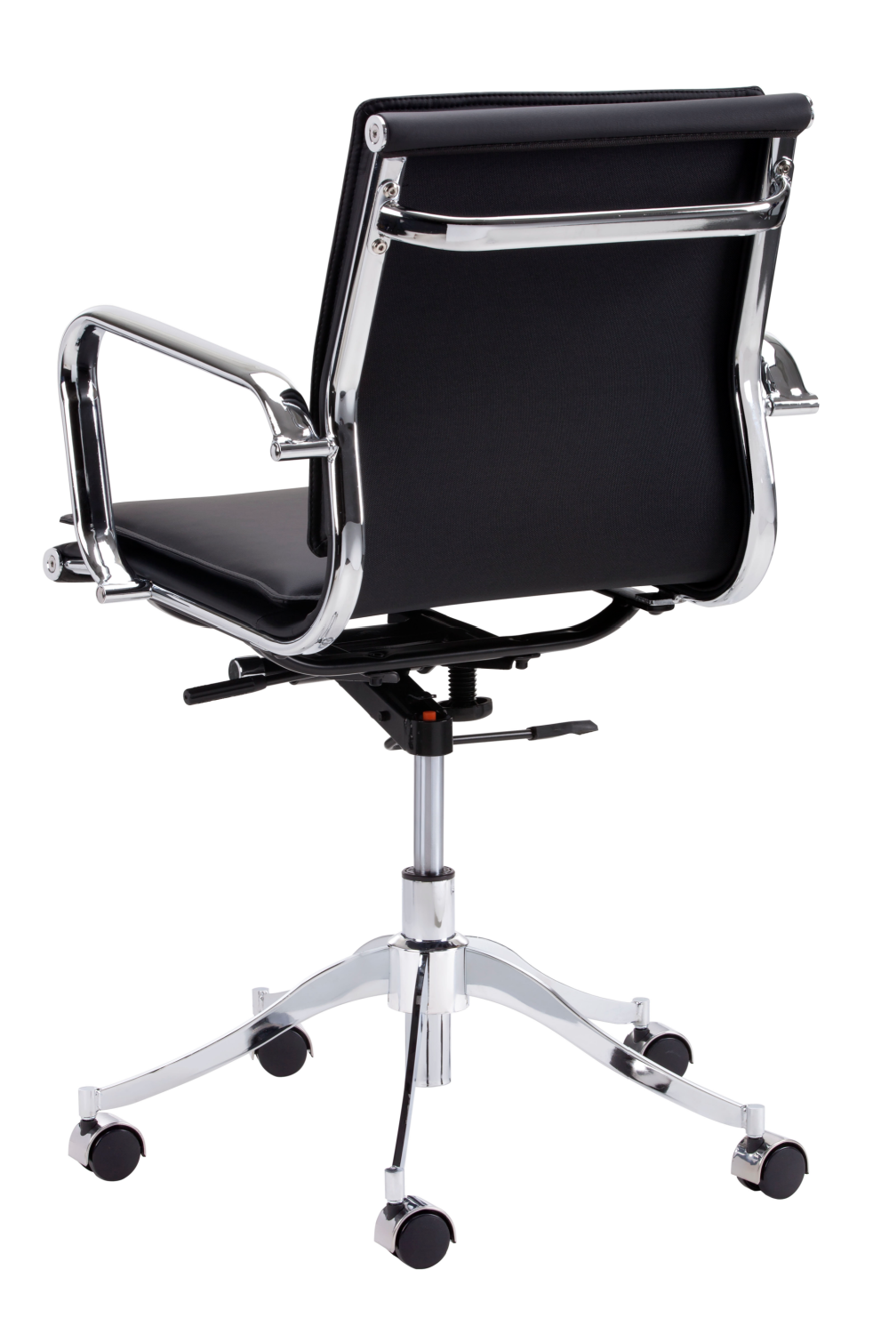 Padded Leather Swivel Office Chair by Splendido Morgan, alternate view 9