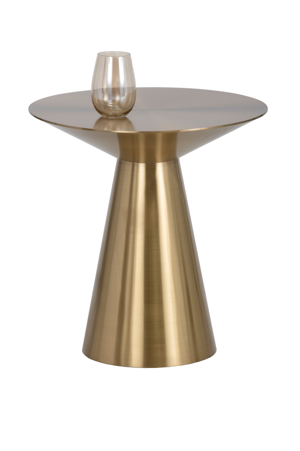Yellow Gold End Table by Splendido Carmel Side Table, alternate view 4