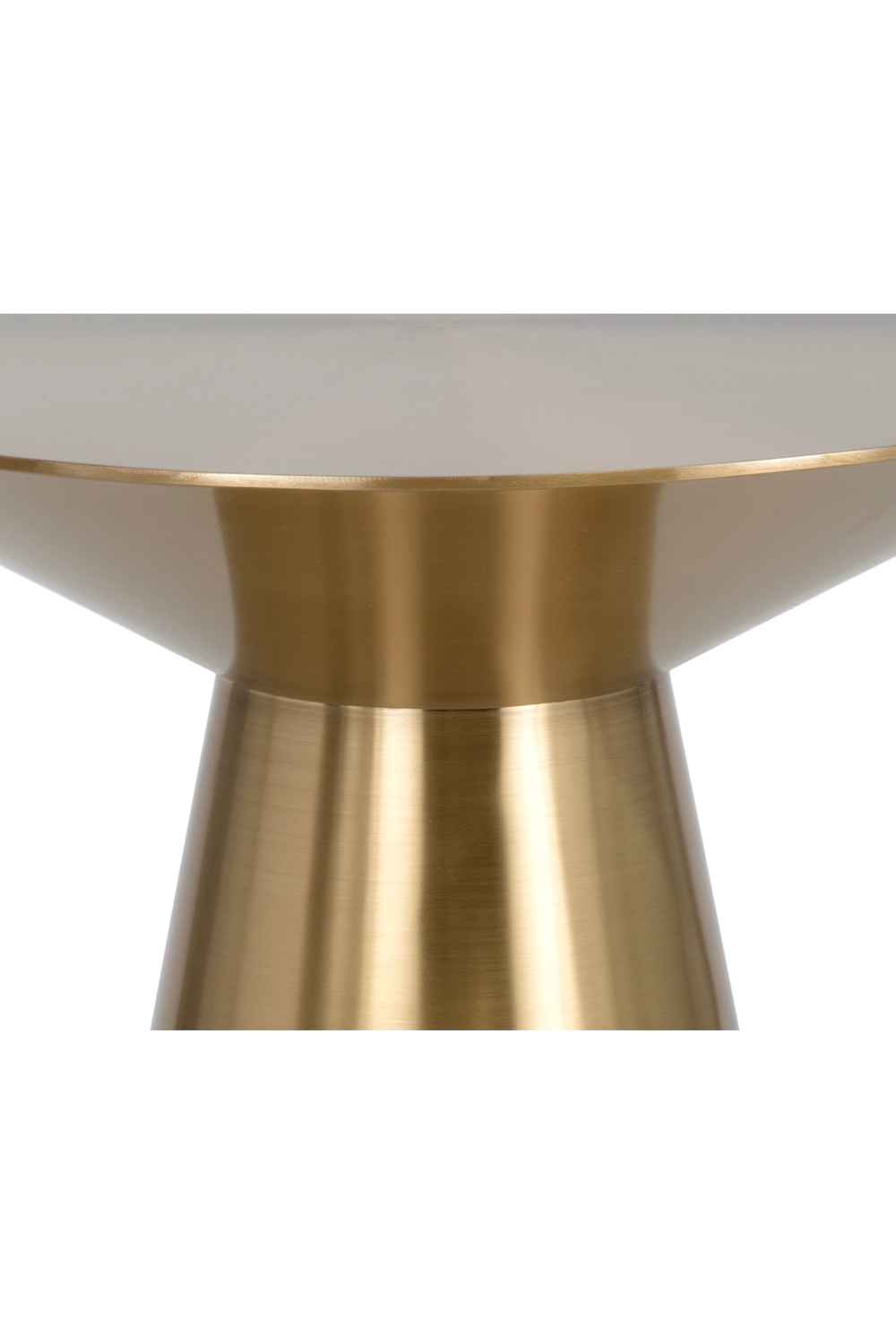 Yellow Gold End Table by Splendido Carmel Side Table, alternate view 3