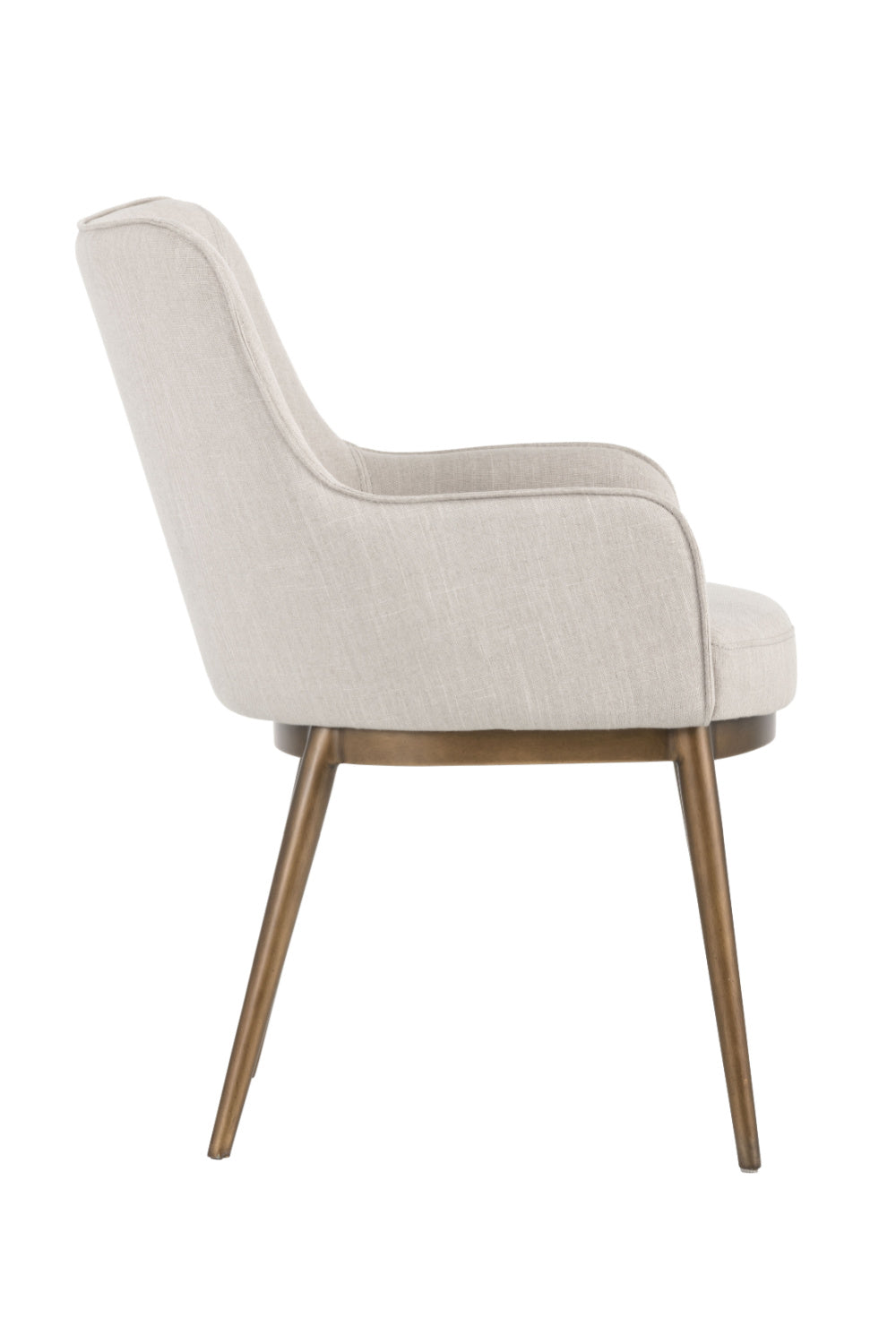 Barrel Back Dining Armchair by Splendido Franklin Dining Chair, alternate view 3