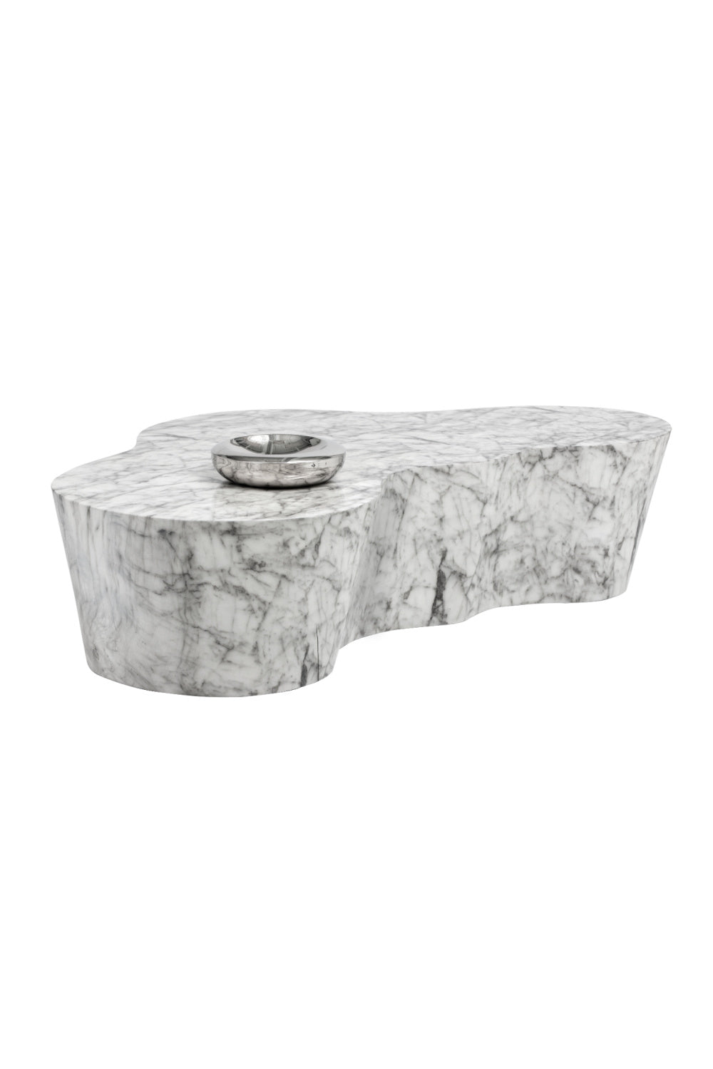 Marble-Look Indoor/Outdoor Coffee Table by Splendido Ava, alternate view 3
