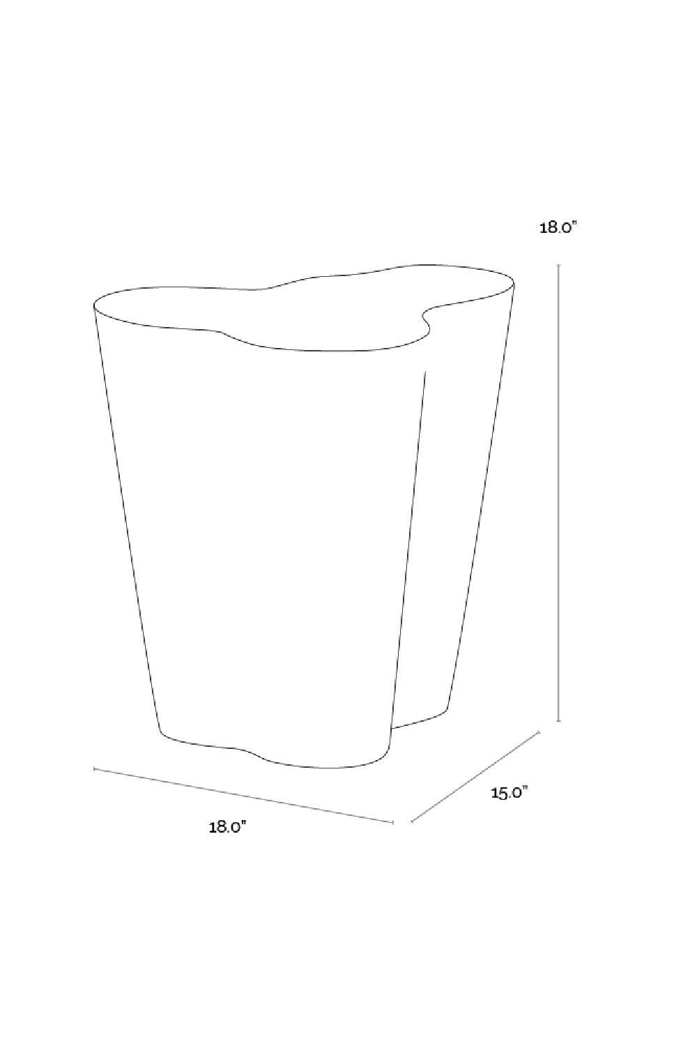 Marble-Look Indoor/Outdoor End Table S by Splendido Ava Side Table, alternate view 10