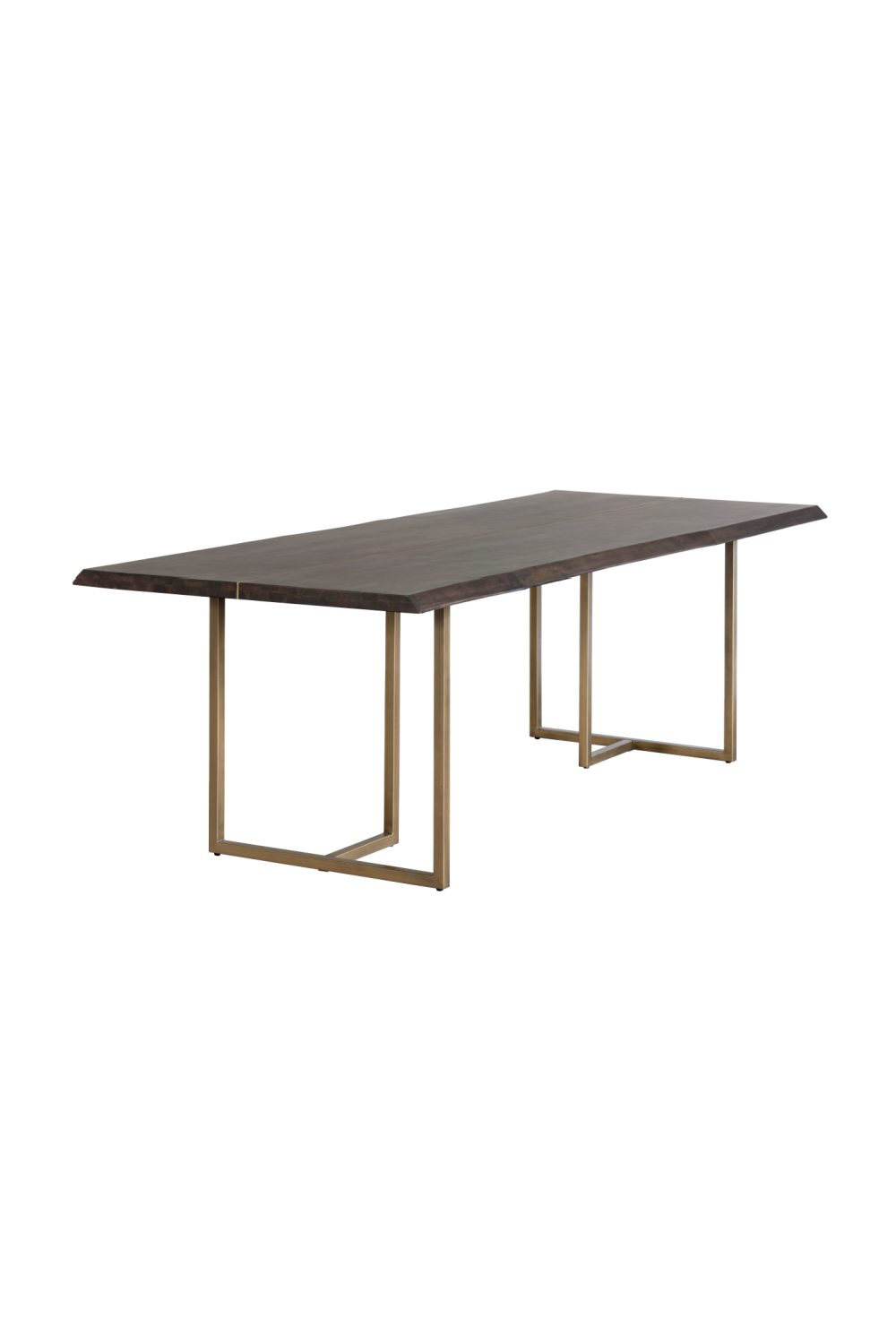 Smoked Acacia Wood Dining Table by Splendido Donnelly