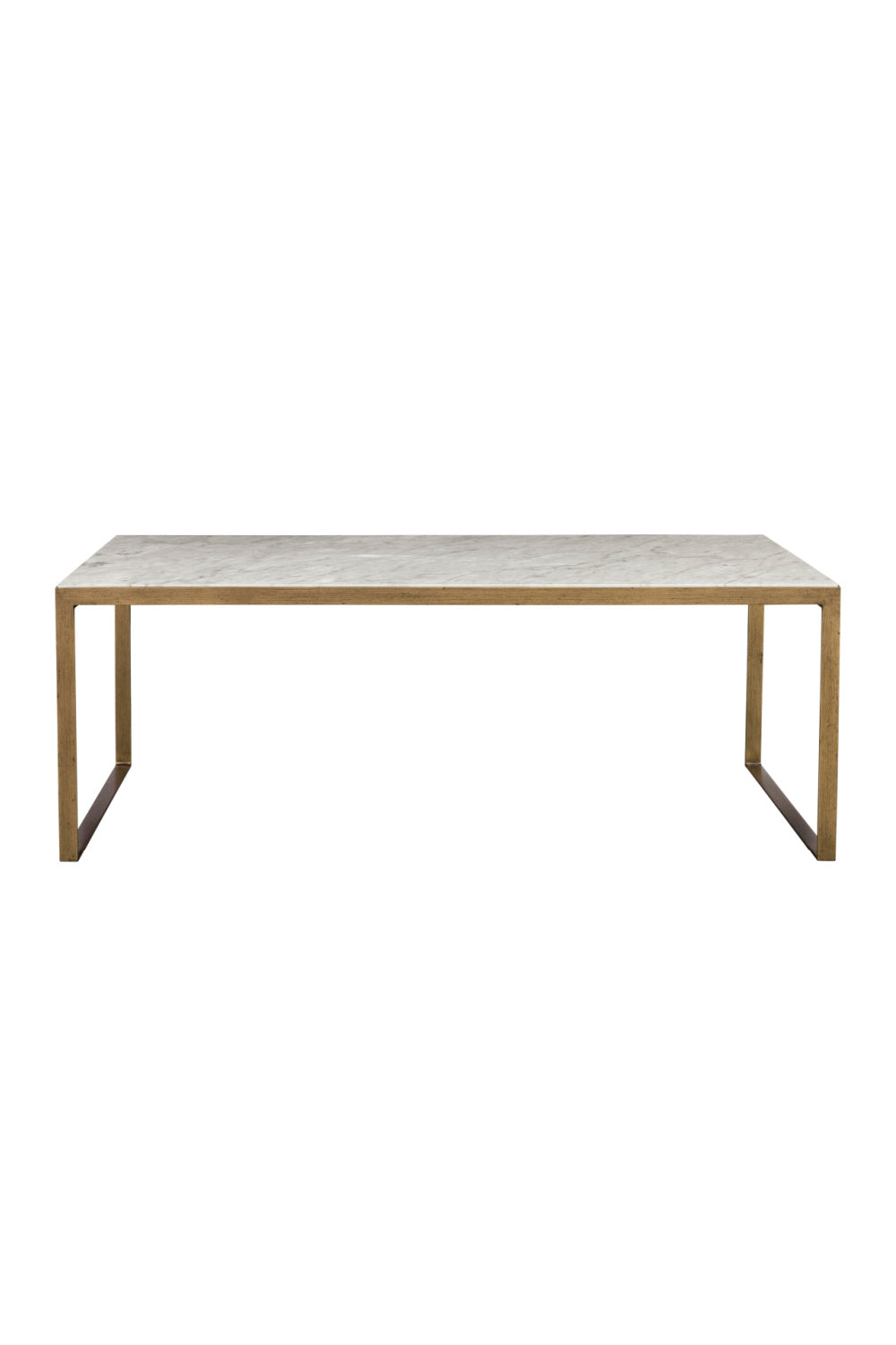 White Italian Marble Coffee Table by Splendido Evert