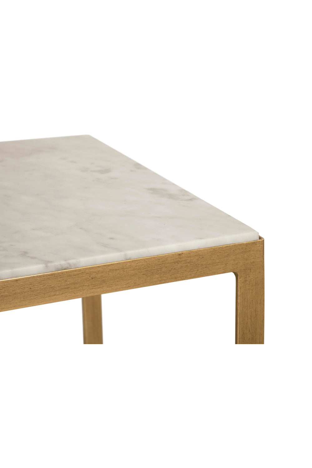 White Italian Marble Coffee Table by Splendido Evert, alternate view 4