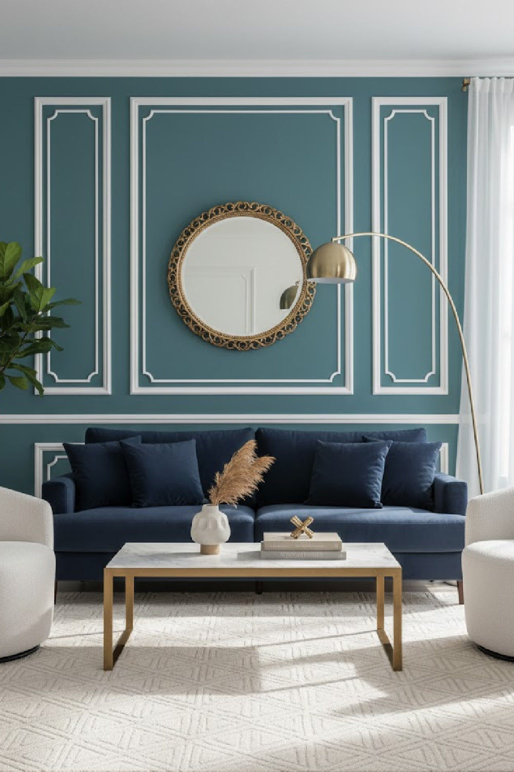 White Italian Marble Coffee Table | Splendido Evert | Oroa.com