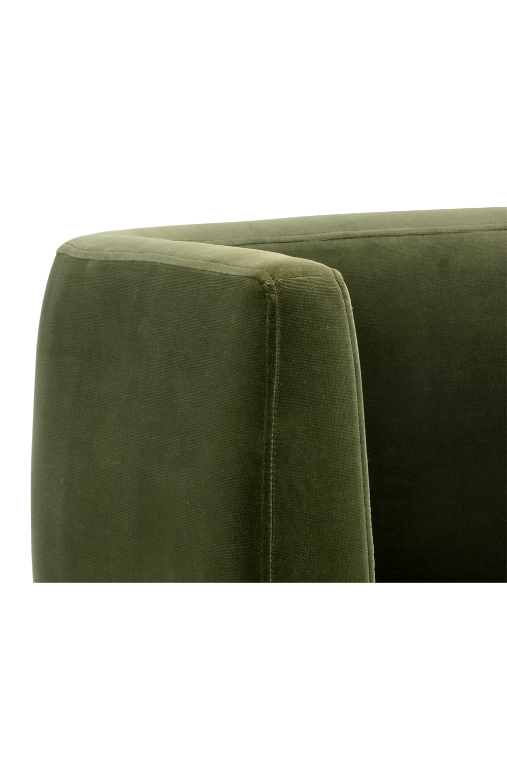 Green Fabric Modern Dining Chair by Splendido Gala, alternate view 4