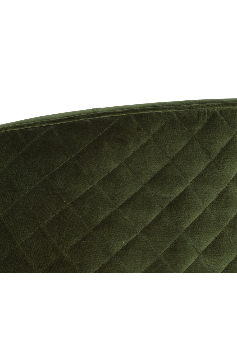 Green Diamond-Stitched Dining Chair | Splendido Cornella