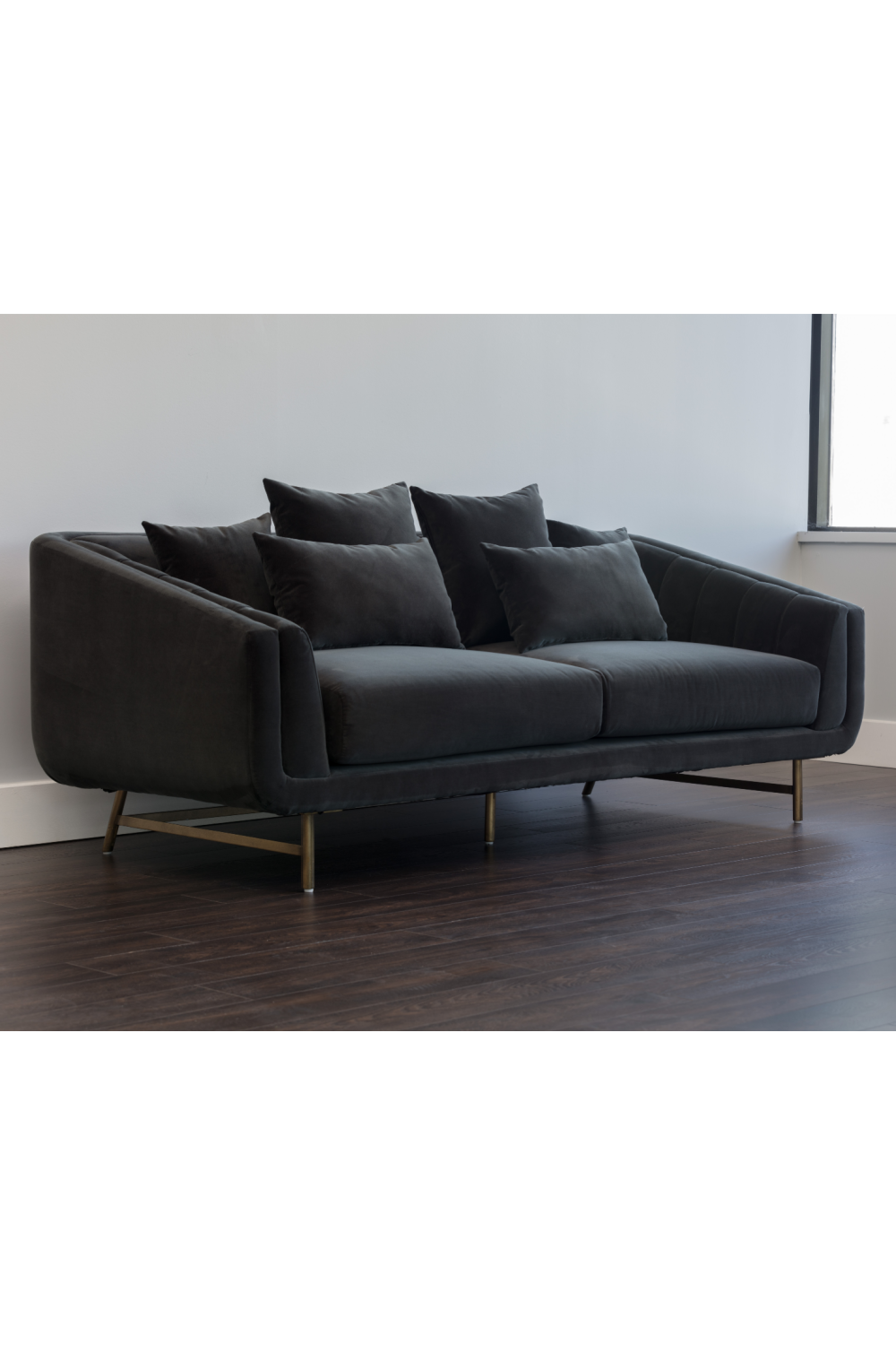 Channeled-Back 6-Cushion Sofa by Splendido Veera, alternate view 11