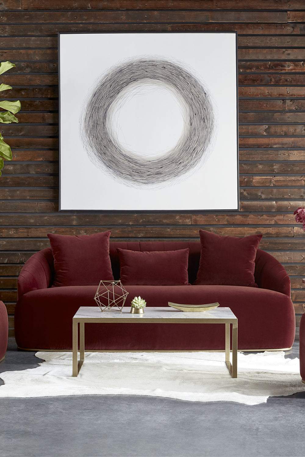 Channel-Tufted Velvet Sofa | Splendido Astrid | Oroa.com