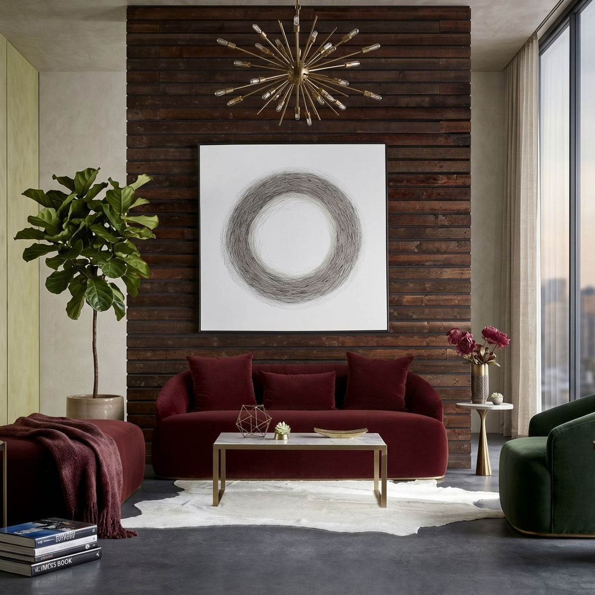 Channel-Tufted Velvet Sofa by Splendido Astrid, alternate view 2