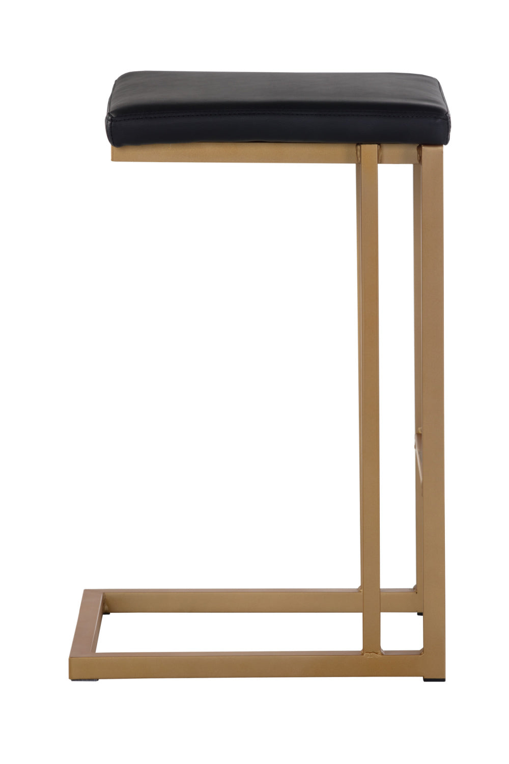 Black Leather Look Counter Stools (2) by Splendido Boone, alternate view 6