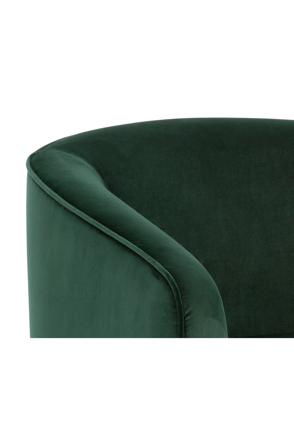 Curved Swivel Lounge Chair by Splendido Hazel Accent Chair, alternate view 29