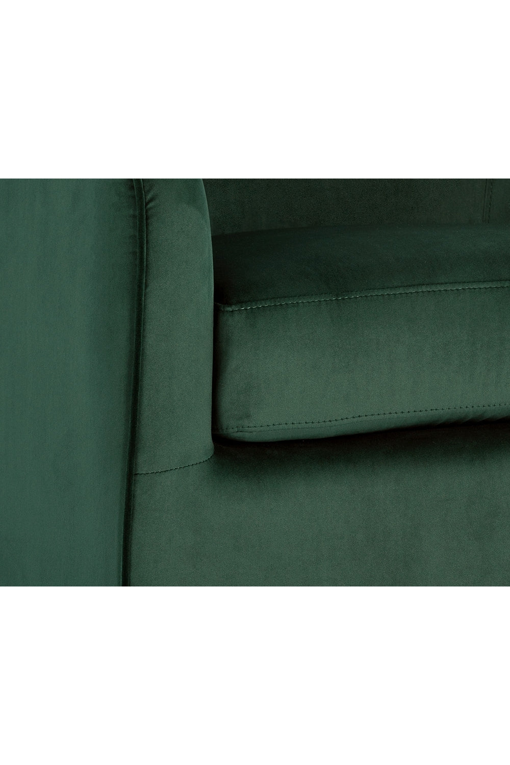 Curved Swivel Lounge Chair by Splendido Hazel Accent Chair, alternate view 30