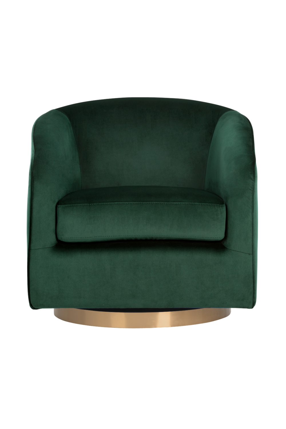 Curved Swivel Lounge Chair by Splendido Hazel Accent Chair, alternate view 26