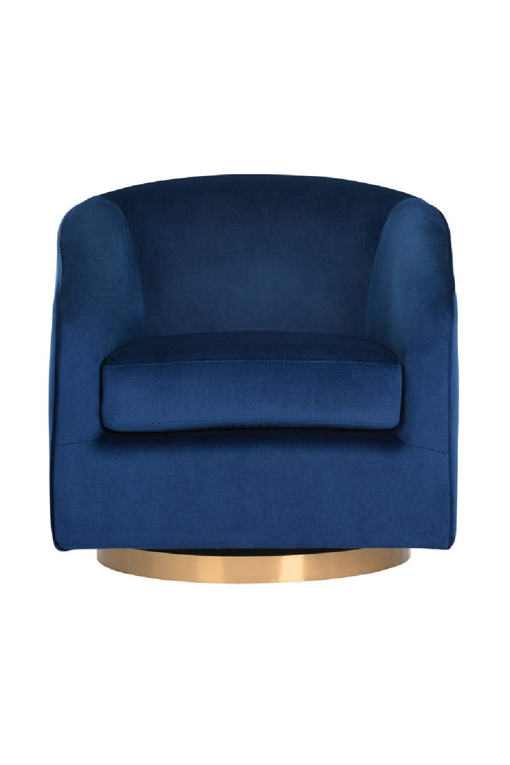 Curved Swivel Lounge Chair by Splendido Hazel Accent Chair, alternate view 36