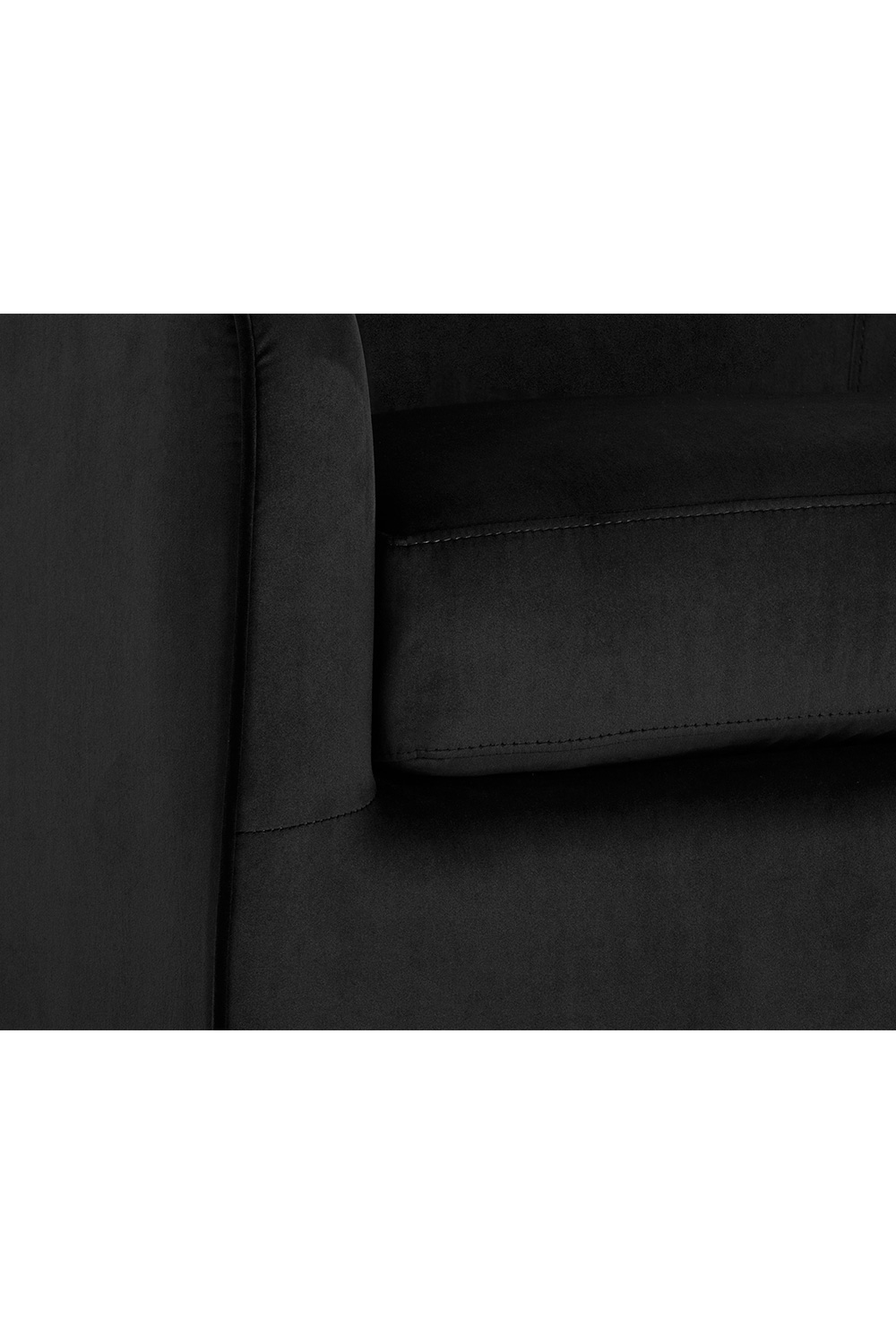 Curved Swivel Lounge Chair by Splendido Hazel Accent Chair, alternate view 19