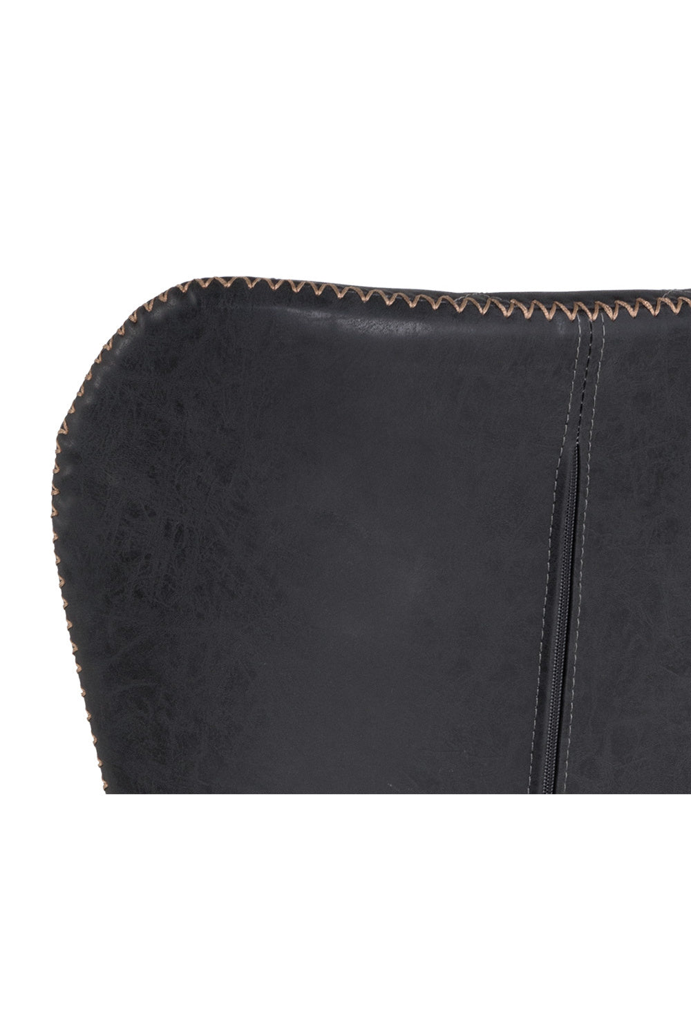 Diamond-Stitched Leather Look Bar Stools (2) by Splendido Lyla Barstool, alternate view 14