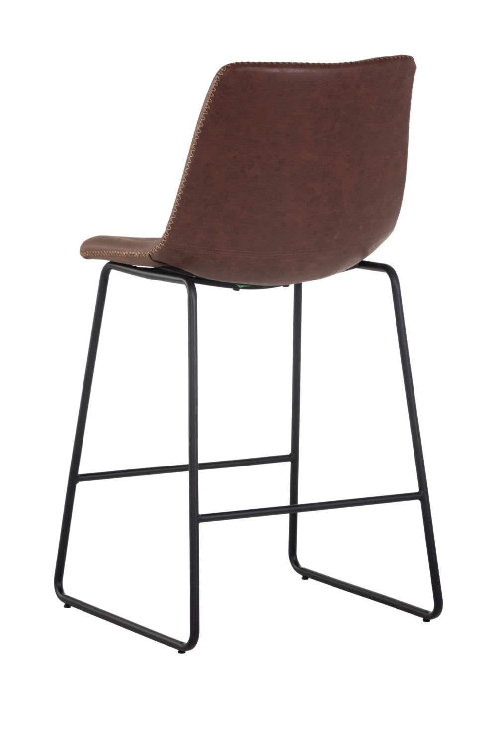 Leather-Look Mid-Century Counter Stools (2) by Splendido Cal, alternate view 11