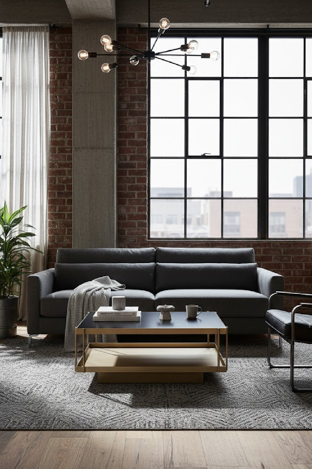 Square Black Glass Coffee Table by Splendido Finch, alternate view 2