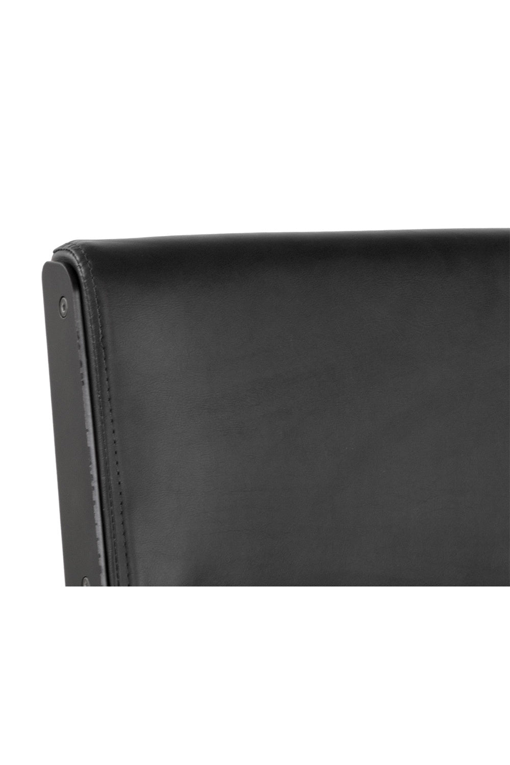 Black Leather Look Office Chair by Splendido Davis, alternate view 5