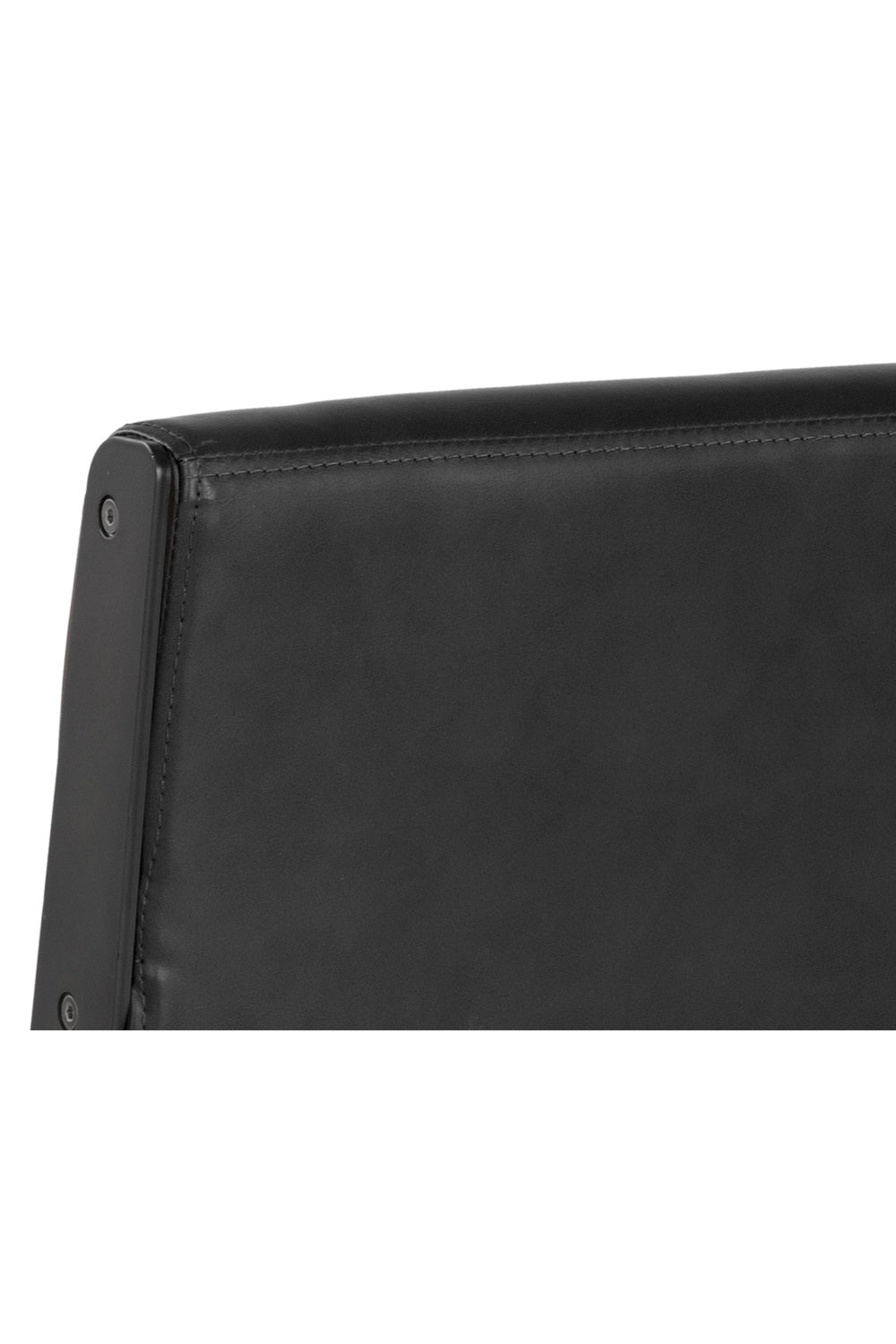Black Leather Look Office Chair by Splendido Davis, alternate view 6