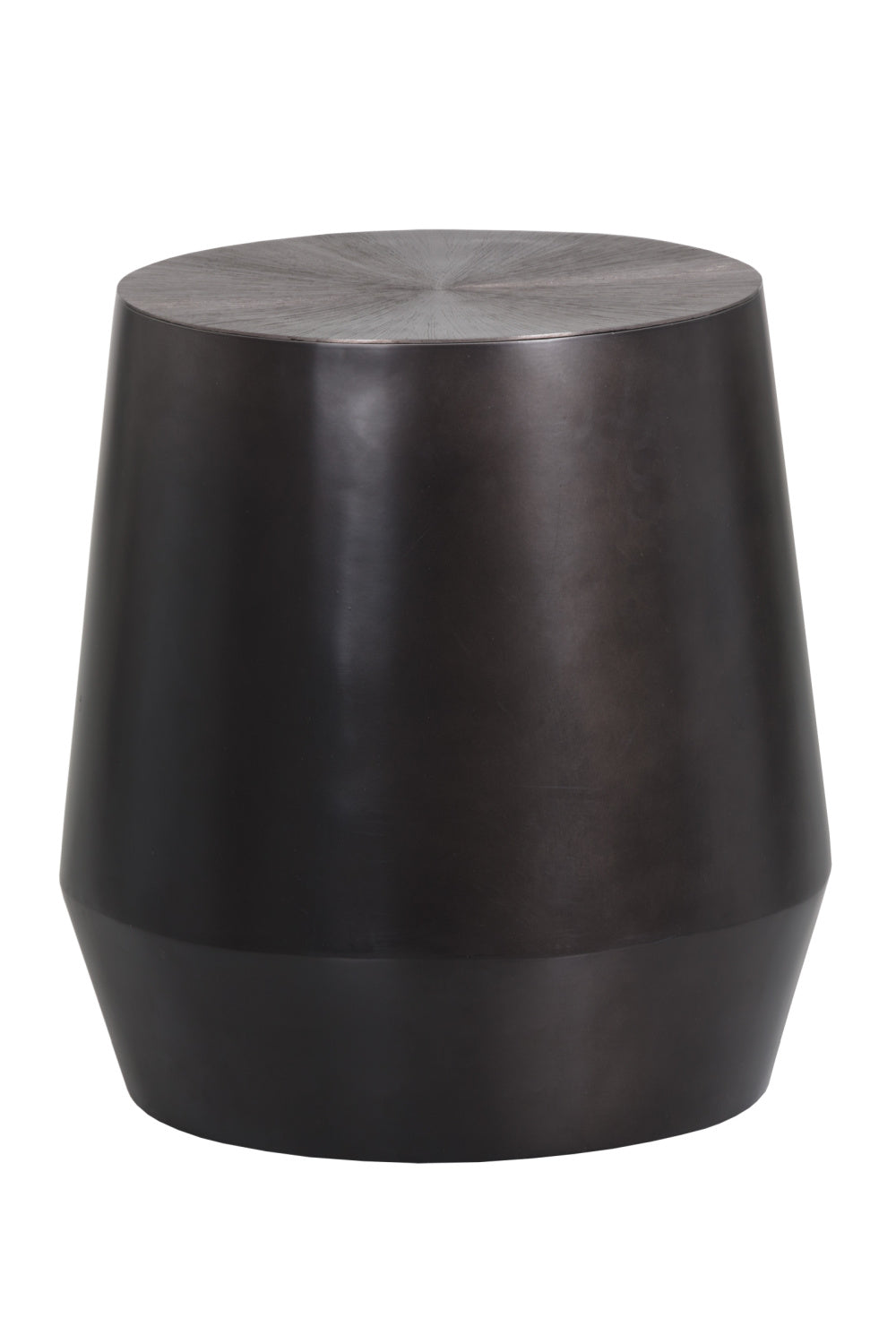 Modern European furniture - Etched Aluminum End Table - www.oroa.com