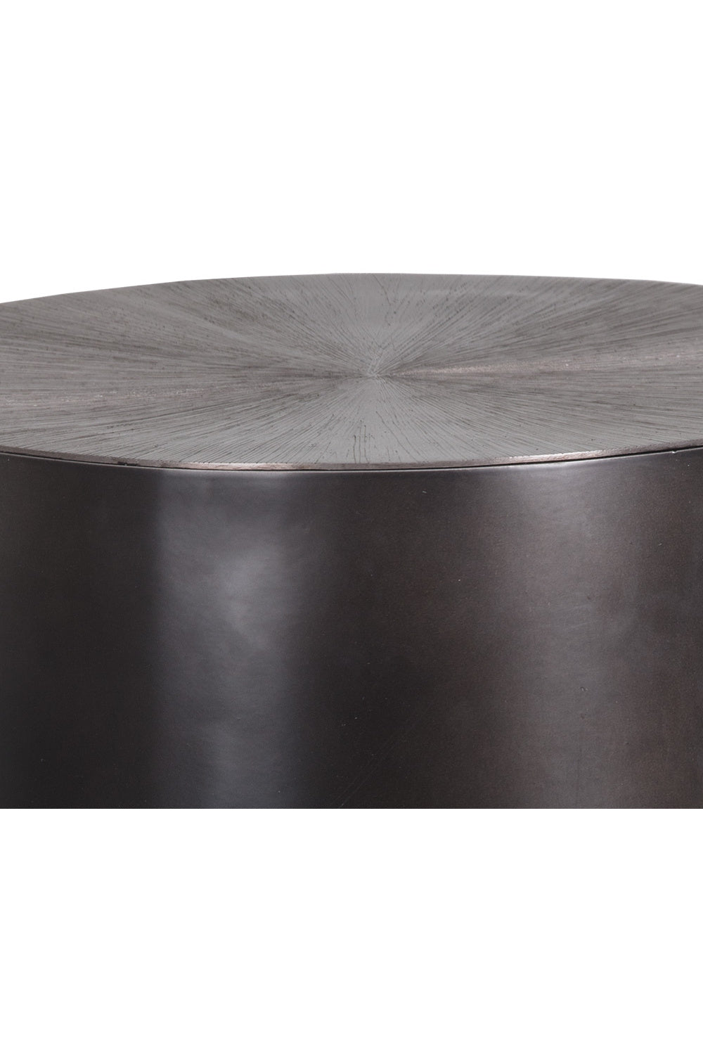 Modern European furniture - Etched Aluminum End Table - www.oroa.com