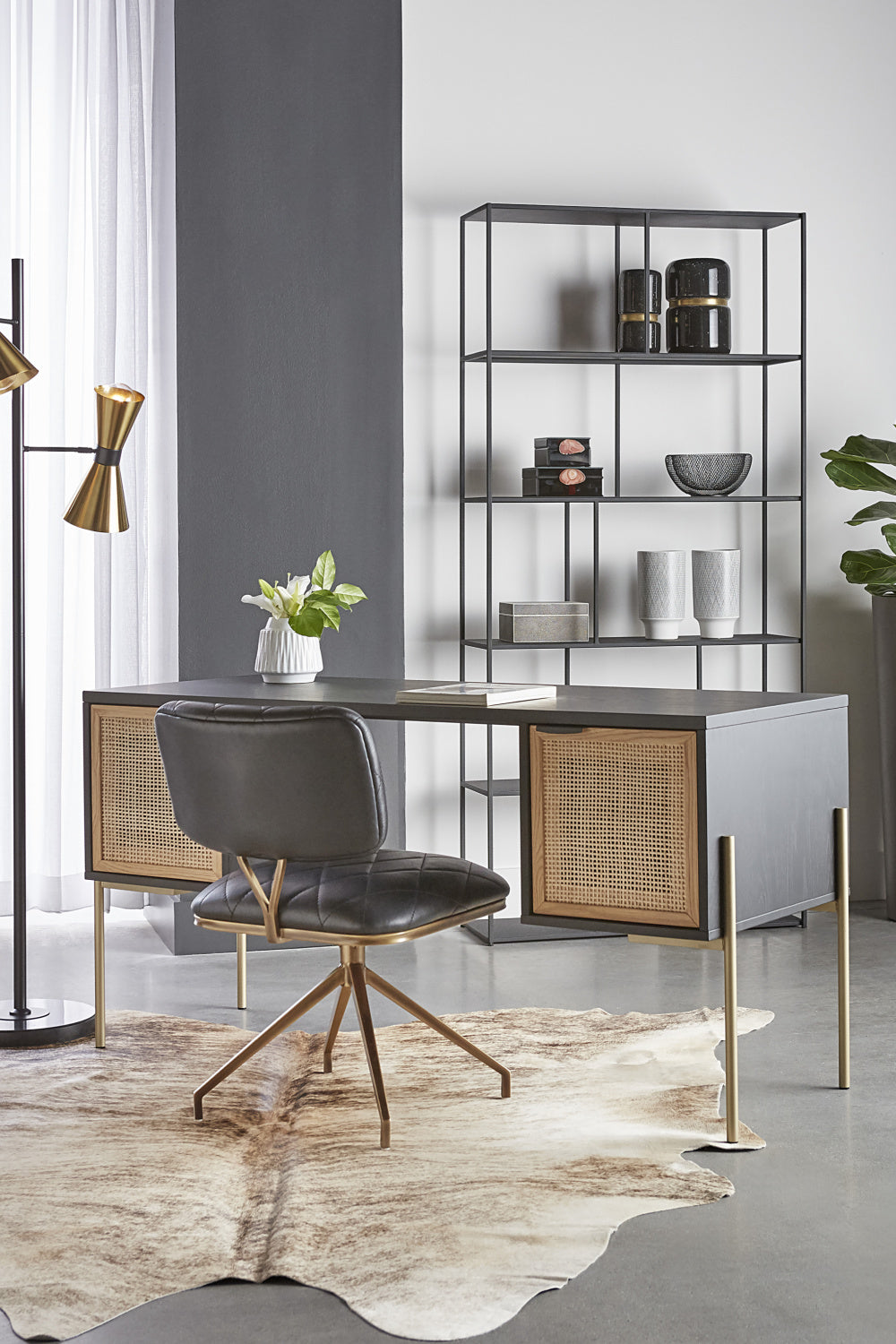 Modern Open Shelving Bookcase by Splendido Eiffel, alternate view 25
