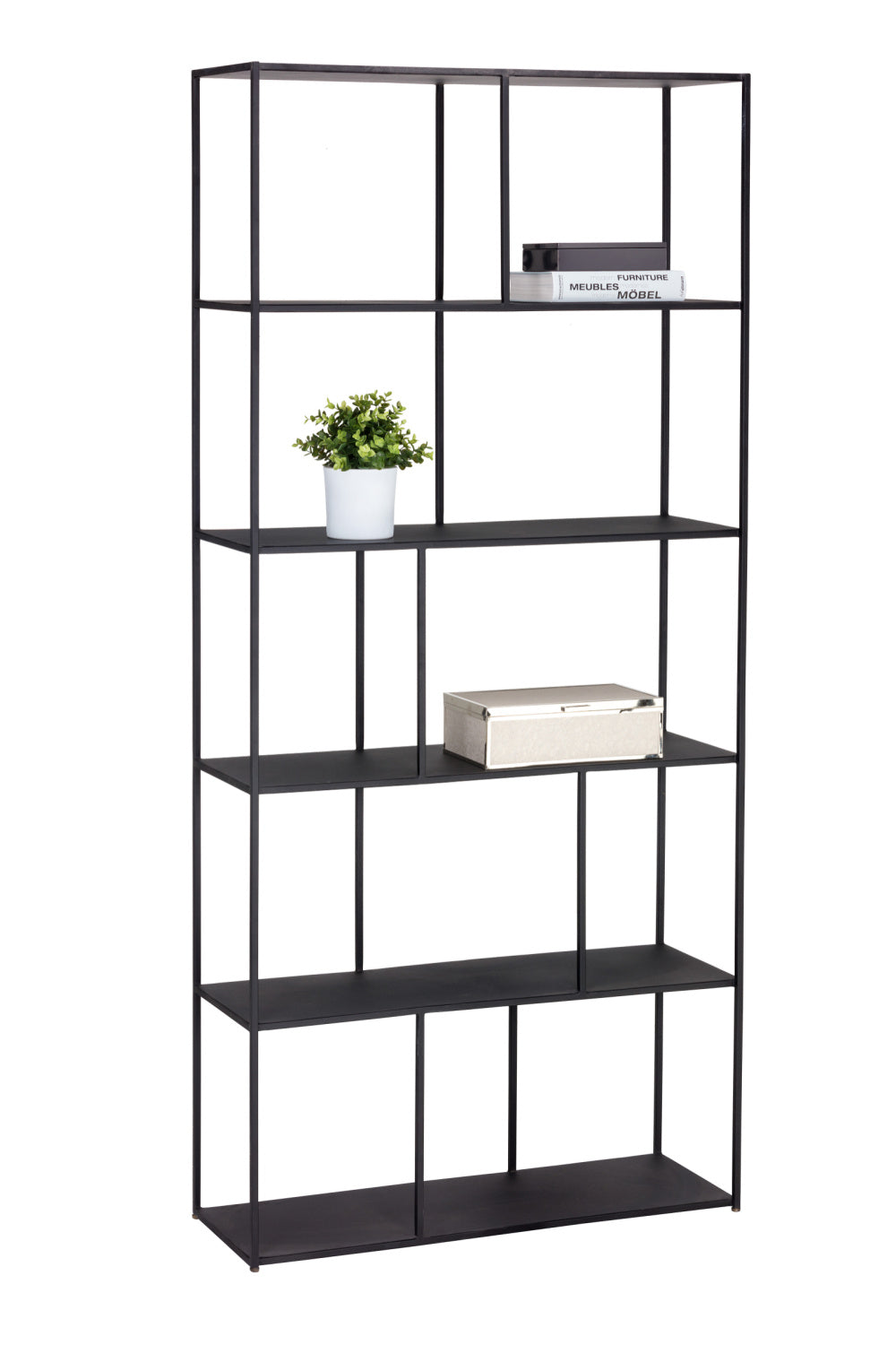 Modern Open Shelving Bookcase by Splendido Eiffel, alternate view 26