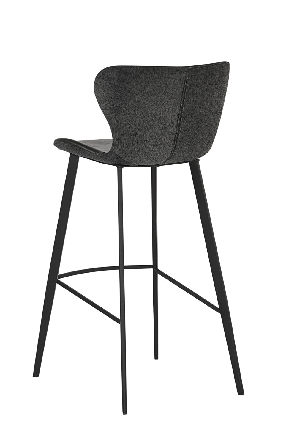 Clamshell Style Tufted Bar Stool by Splendido Arabella Barstool, alternate view 4