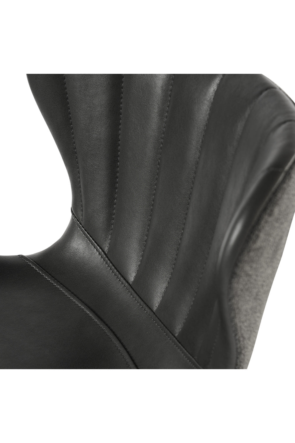 Clamshell Style Tufted Bar Stool by Splendido Arabella Barstool, alternate view 5