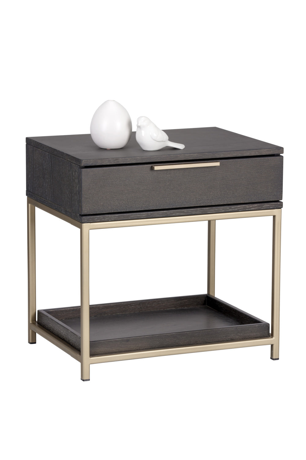1-Drawer Oak Nightstand S by Splendido Rebel, alternate view 17