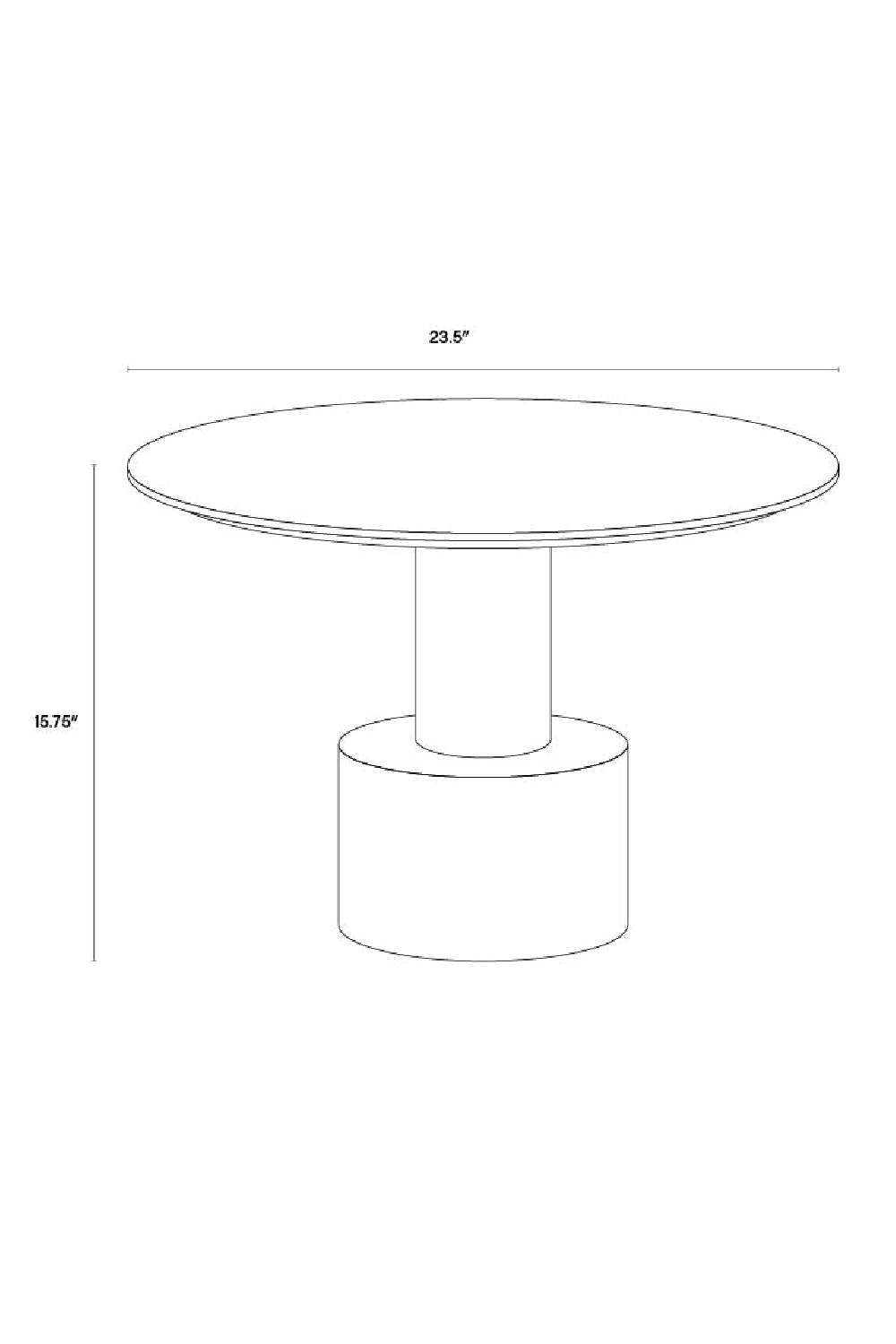 Black Oak Top Coffee Table by Splendido Monaco, alternate view 6