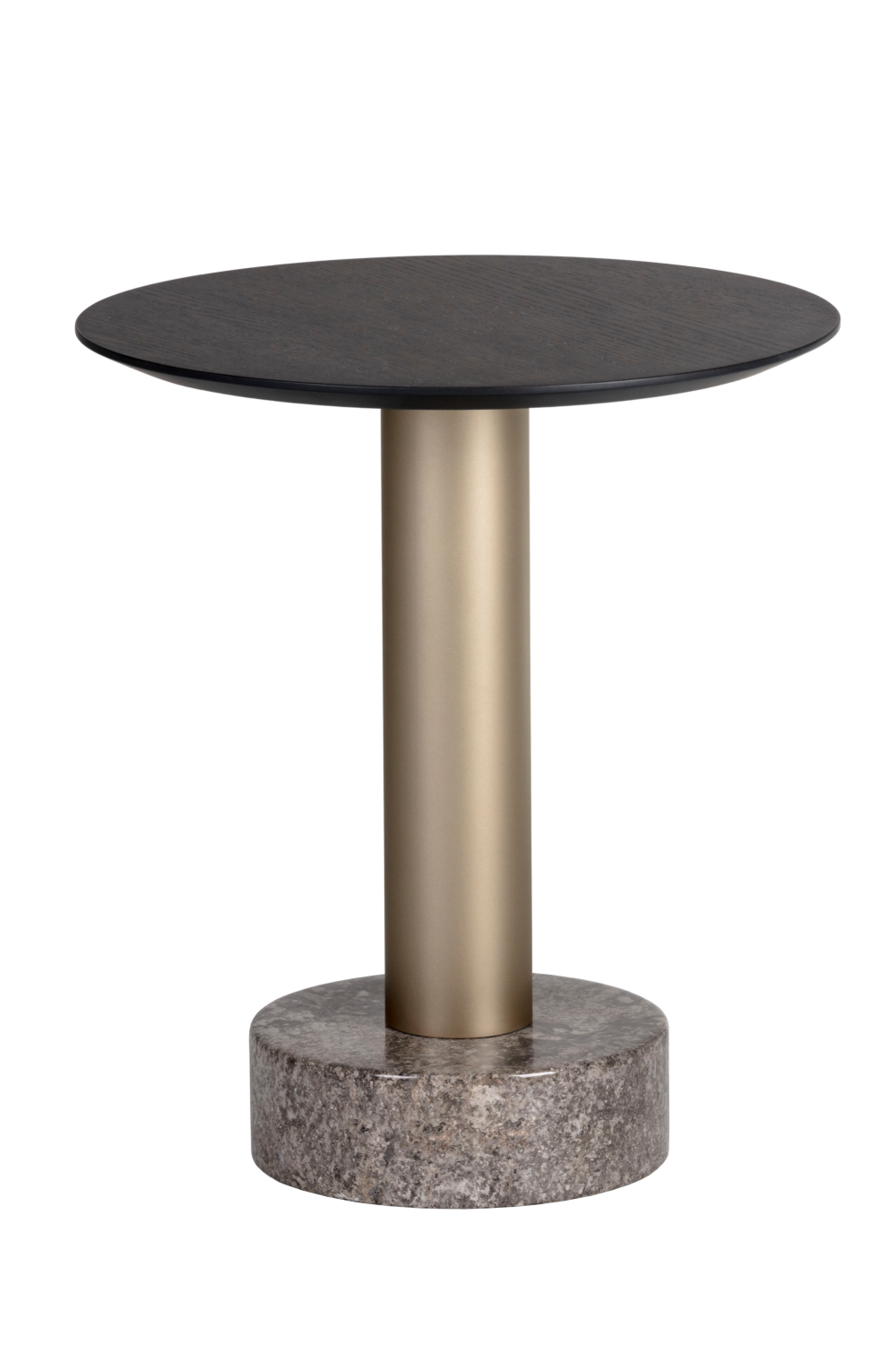 Black Oak Top End Table by Splendido Monaco Side Table