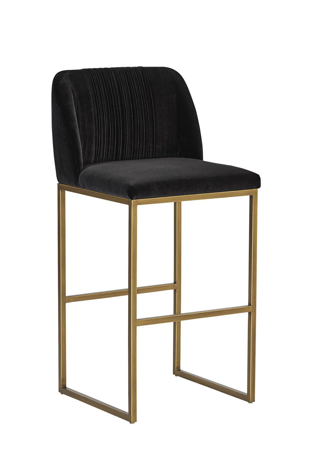 Gray Runch-Back Bar Stool by Splendido Nevin Barstool