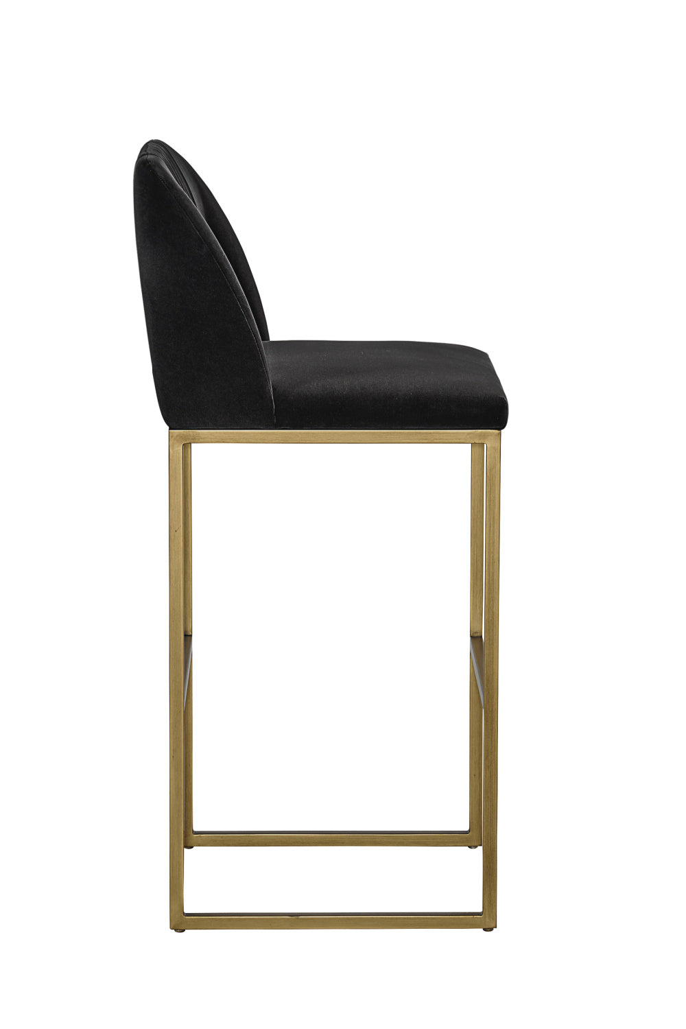 Modern European furniture - Gray Runch-Back Bar Stool - www.oroa.com