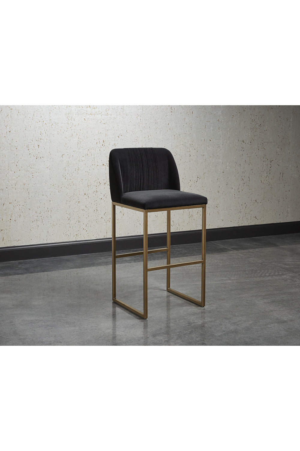 Gray Runch-Back Bar Stool by Splendido Nevin Barstool, alternate view 6