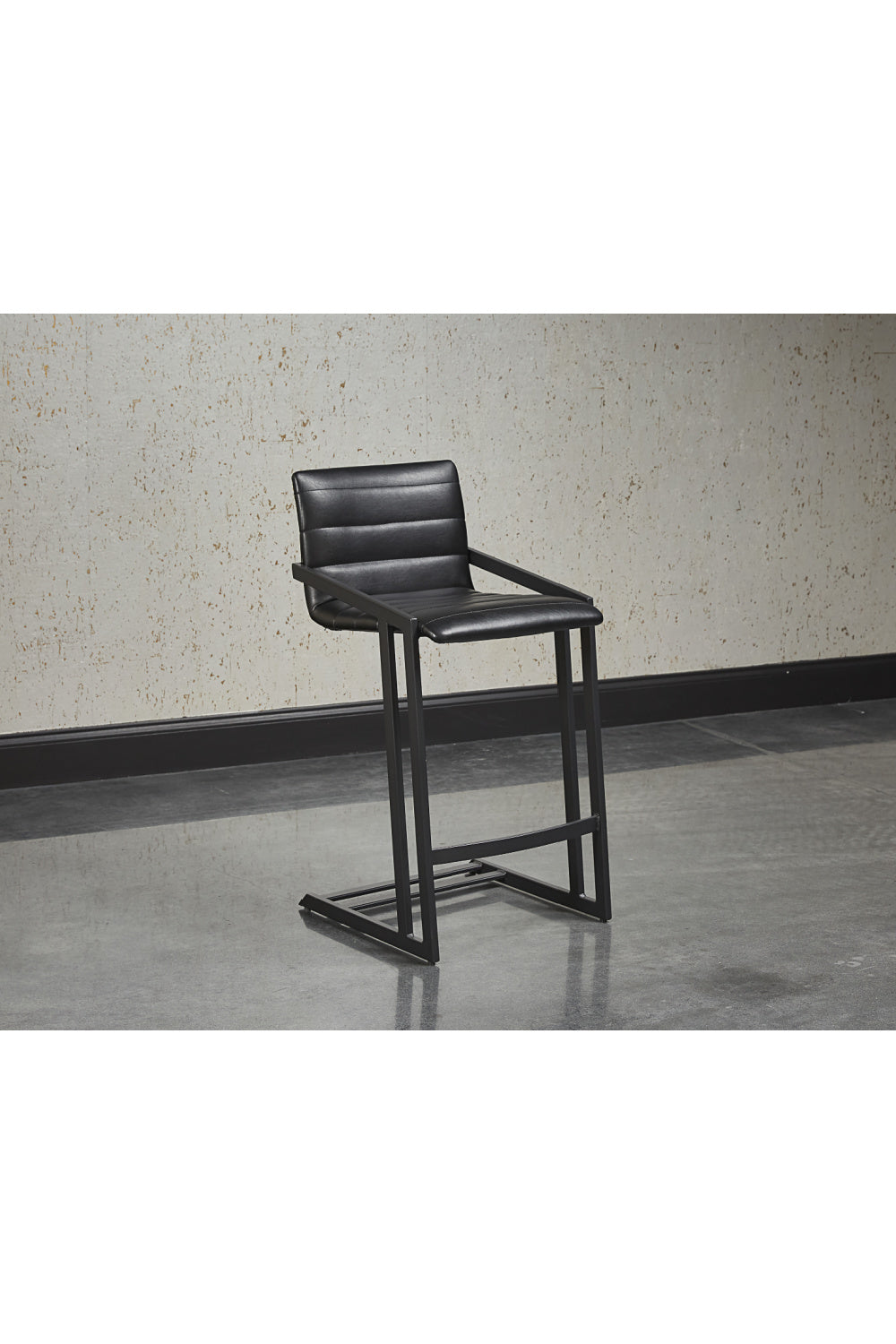 Channel-Tufted Counter Stool by Splendido Webber, alternate view 6