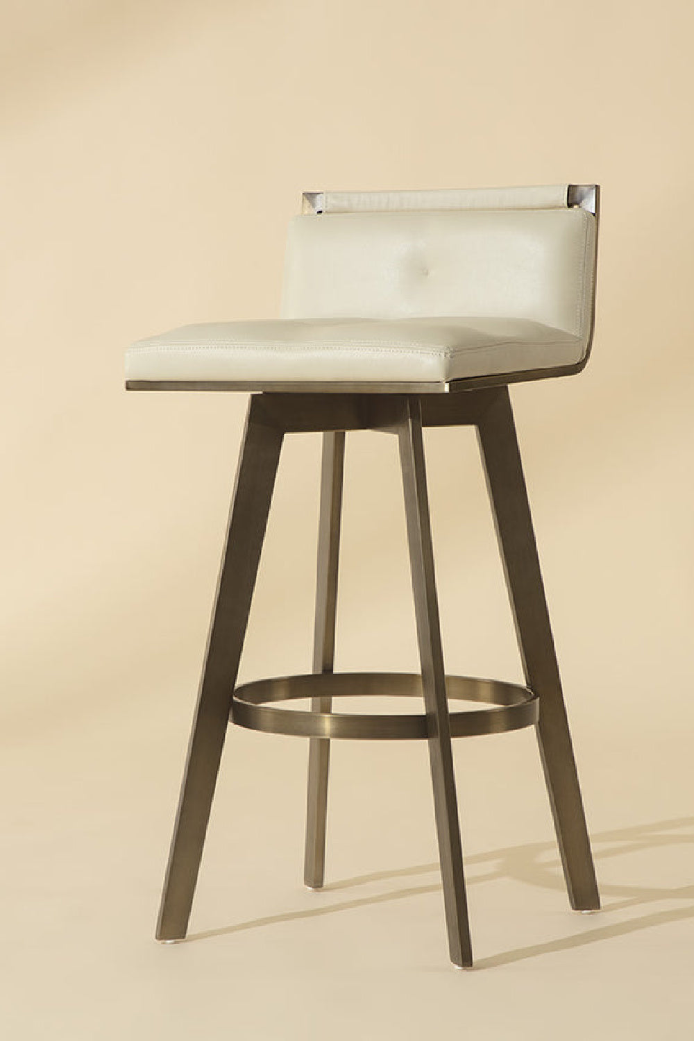 Leather-Look Swivel Bar Stool by Splendido Arizona Barstool, alternate view 5