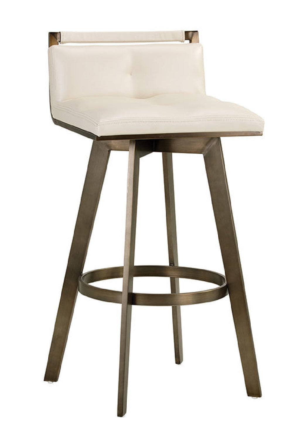 Leather-Look Swivel Bar Stool by Splendido Arizona Barstool